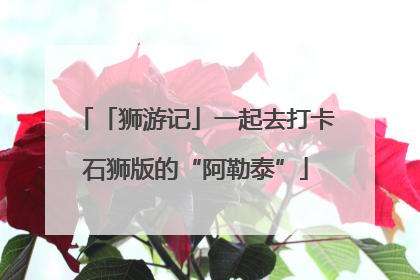 「狮游记」一起去打卡石狮版的“阿勒泰”