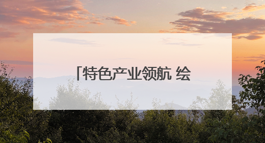 特色产业领航 绘就外贸发展新画卷