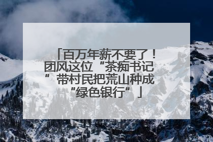 百万年薪不要了！团风这位“茶痴书记”带村民把荒山种成“绿色银行”