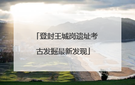 登封王城岗遗址考古发掘最新发现