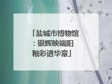盐城市博物馆：银辉映端阳 釉彩谱华章