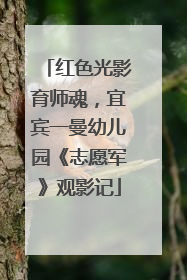 红色光影育师魂，宜宾一曼幼儿园《志愿军》观影记