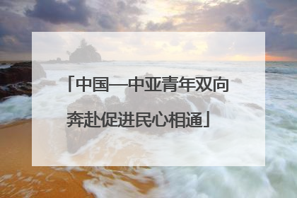 中国—中亚青年双向奔赴促进民心相通