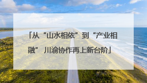 从“山水相依”到“产业相融” 川渝协作再上新台阶