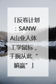 反卷计划：SANWA山业人体工学鼠标，手腕从此“躺赢”