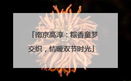 南京高淳：粽香童梦交织，情暖双节时光