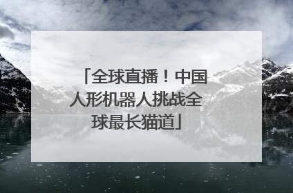 全球直播！中国人形机器人挑战全球最长猫道