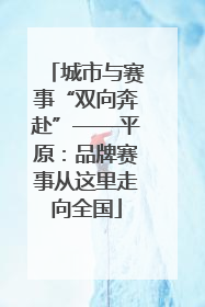 城市与赛事“双向奔赴”——平原：品牌赛事从这里走向全国
