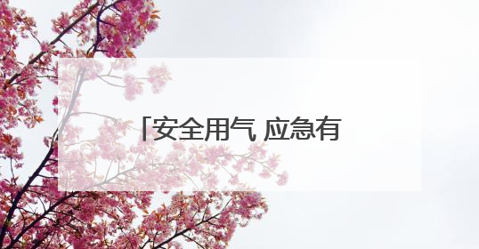安全用气 应急有方——杨园城管开展燃气安全宣传活动