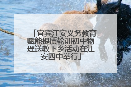 宜宾江安义务教育赋能提质轮训初中物理送教下乡活动在江安四中举行