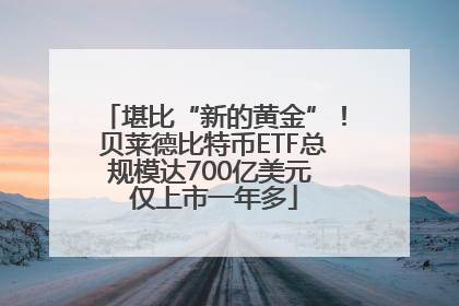 堪比“新的黄金”！贝莱德比特币ETF总规模达700亿美元 仅上市一年多