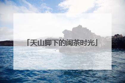 天山脚下的闽茶时光