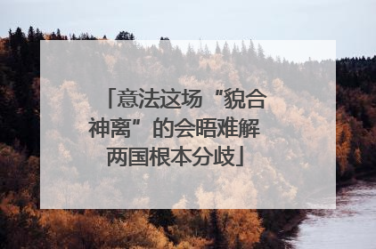 意法这场“貌合神离”的会晤难解两国根本分歧