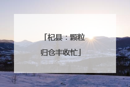 杞县：颗粒归仓丰收忙