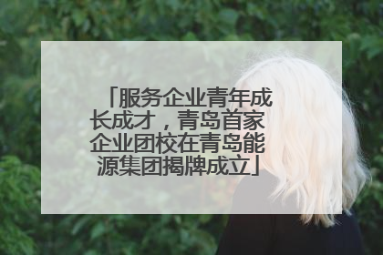 服务企业青年成长成才，青岛首家企业团校在青岛能源集团揭牌成立