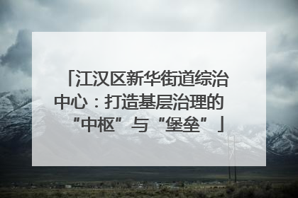 江汉区新华街道综治中心：打造基层治理的“中枢”与“堡垒”