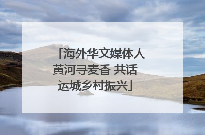 海外华文媒体人黄河寻麦香 共话运城乡村振兴