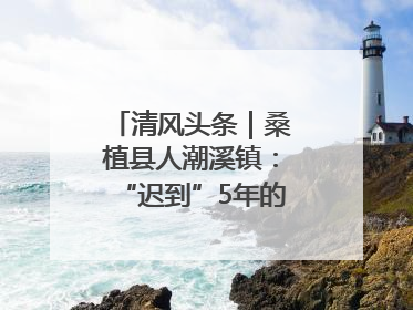 清风头条｜桑植县人潮溪镇：“迟到”5年的生态林补偿金