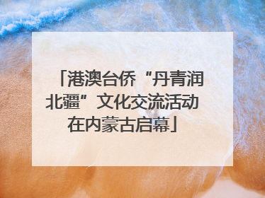 港澳台侨“丹青润北疆”文化交流活动在内蒙古启幕