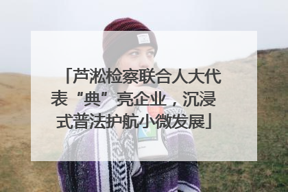 芦淞检察联合人大代表“典”亮企业，沉浸式普法护航小微发展