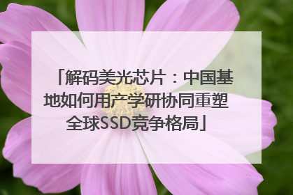 解码美光芯片：中国基地如何用产学研协同重塑全球SSD竞争格局