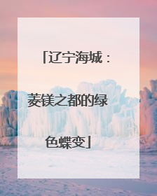 辽宁海城：菱镁之都的绿色蝶变