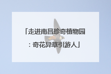 走进南昌珍奇植物园：奇花异草引游人