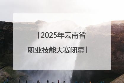 2025年云南省职业技能大赛闭幕