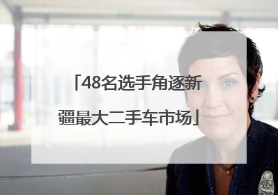 48名选手角逐新疆最大二手车市场